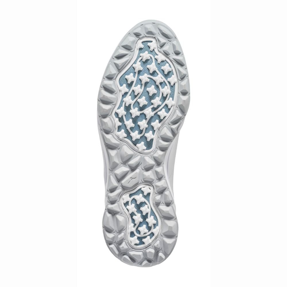 Mizuno Hazard Enerzy BOA Spikeless Golf Shoes 2025 - Snow White / Citadel