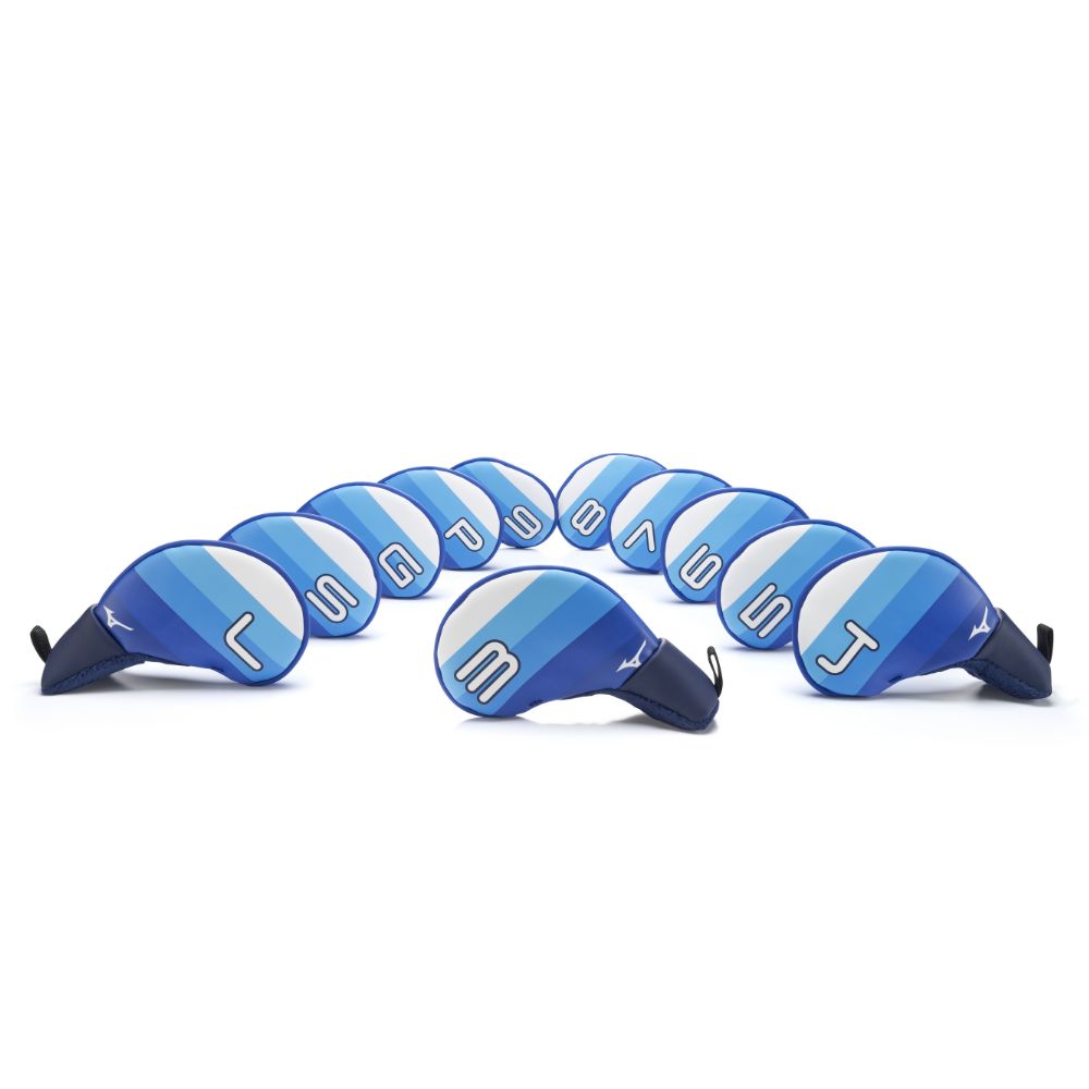 Mizuno Iron Head Covers 2025 Blue / White