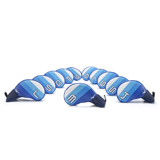 Mizuno Iron Head Covers 2025 Blue / White