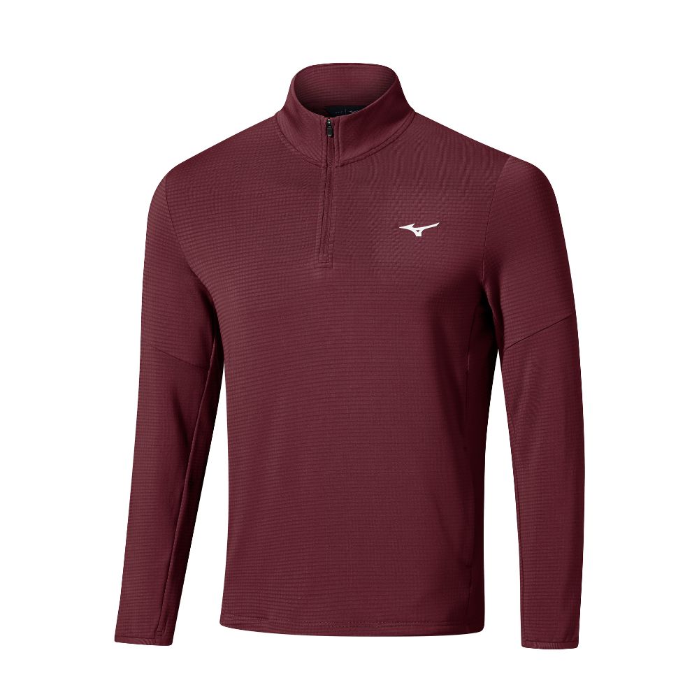 Mizuno Matrix Tech 1/4 Zip Golf Top 2026 - 52GCB041-61 Cherry 61 M