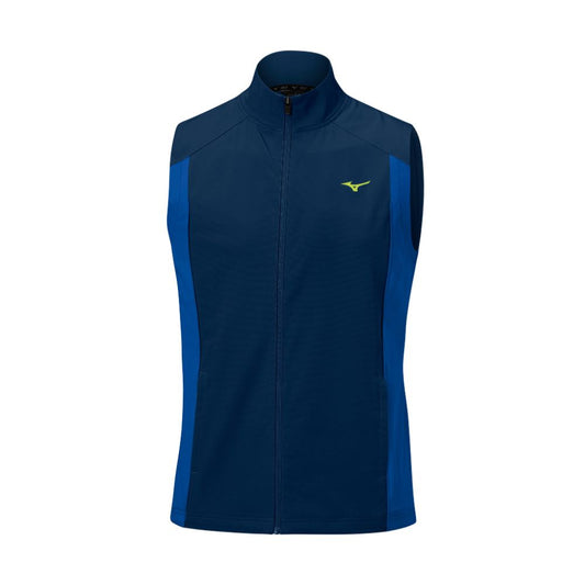 Mizuno Motion Waterrepellent Light Golf Vest 2026 - Estate Blue Estate Blue M