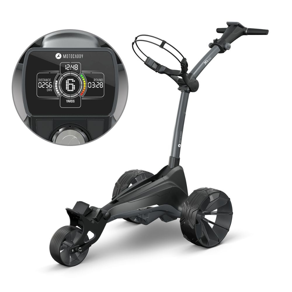 Motocaddy M1 DHC Ultra Lithium Electric Golf Trolley 2026 + FREE GIFT