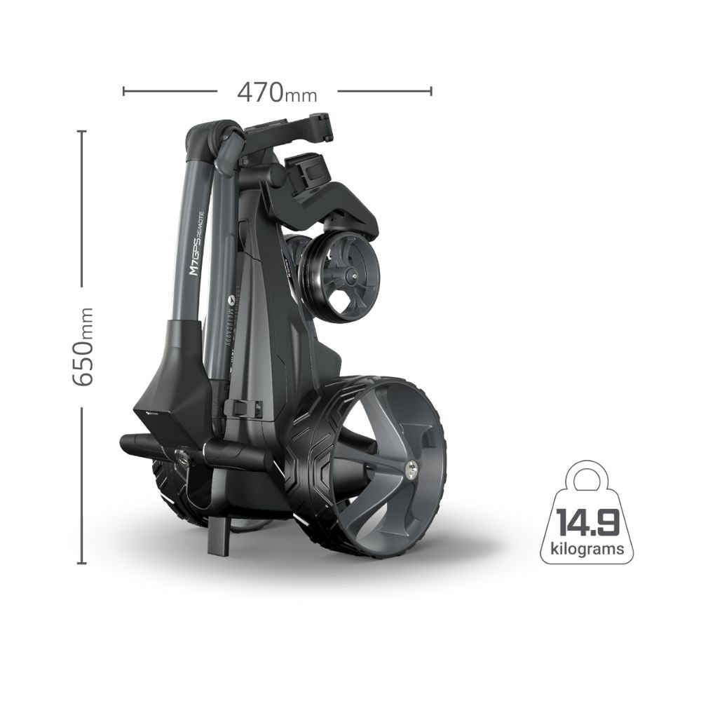 Motocaddy M7 GPS Remote Control Ultra Lithium Electric Golf Trolley 2025