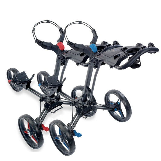 Motocaddy P1 Deluxe Quick Fold Push Golf Trolley   