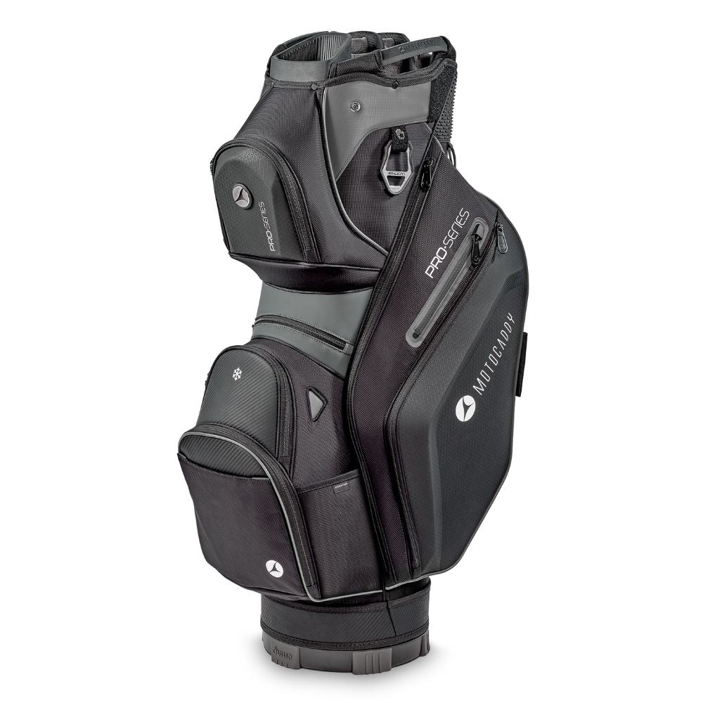 Motocaddy Pro Series Deluxe Golf Cart Bag 2025 - Charcoal Black / Charcoal