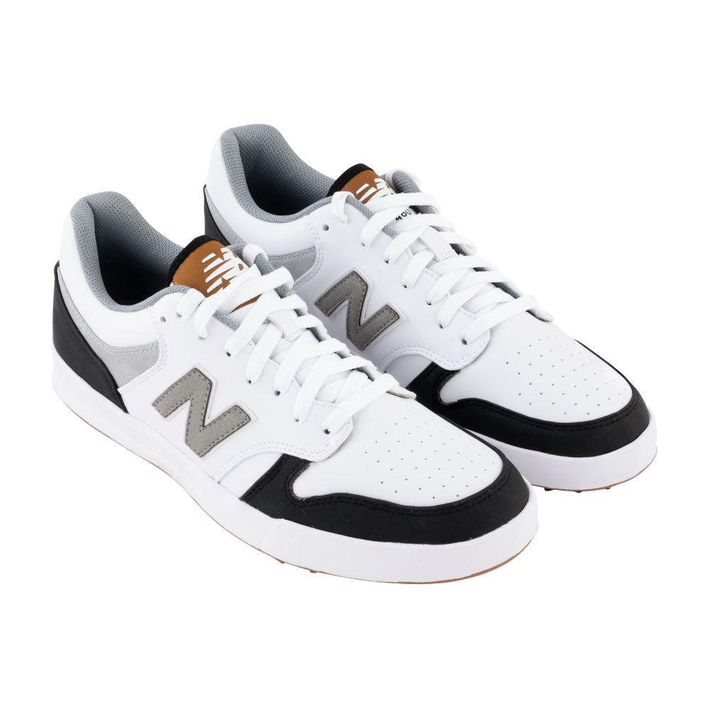 New Balance Men's 480 Spikeless Golf Shoes 2026 - White / Black