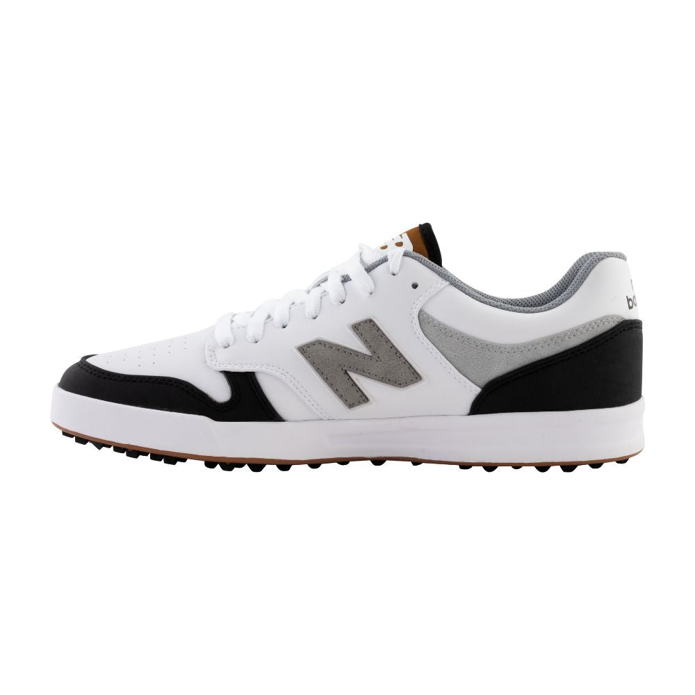 New Balance Men's 480 Spikeless Golf Shoes 2026 - White / Black