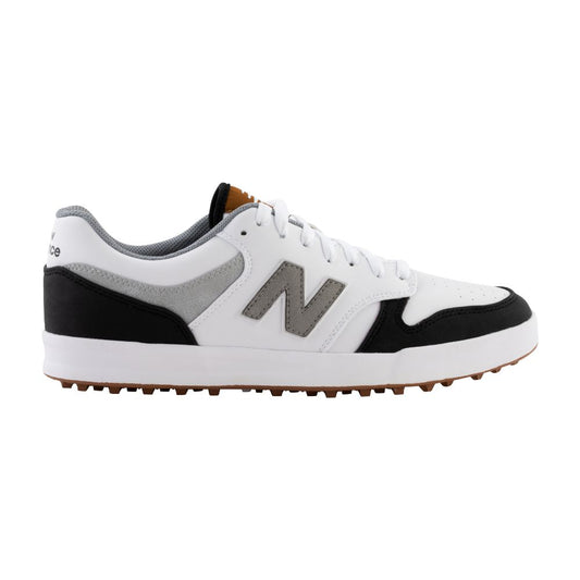 New Balance Men's 480 Spikeless Golf Shoes 2026 - White / Black