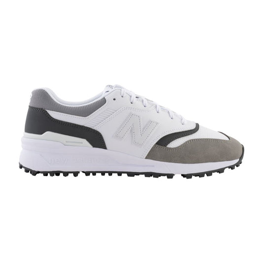 New Balance Men's 997 Spikeless Golf Shoes 2026 - Light Grey