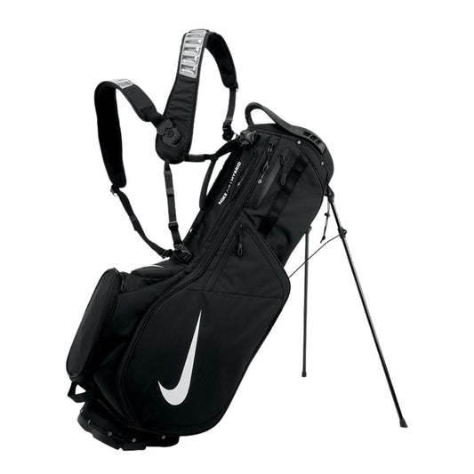 Nike Air Hybrid 2 Golf Stand Bag 2026 - DR5132-091 Black / White