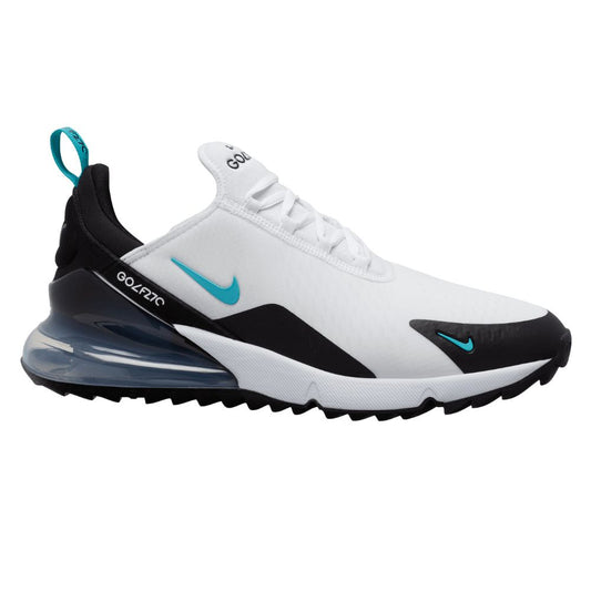 Nike Air Max 270 G Men's Spikeless Golf Shoe 2026 - CK6483-100 White / Dusty Cactus / Black / Metallic Silver 8
