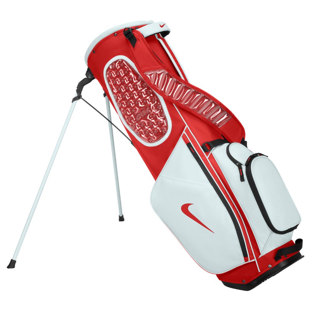 Nike Air Max Lite Golf Stand Bag 2026 - University Red / Pure Platinum