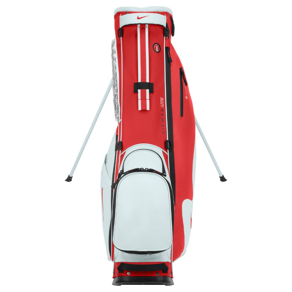 Nike Air Max Lite Golf Stand Bag 2026 - University Red / Pure Platinum