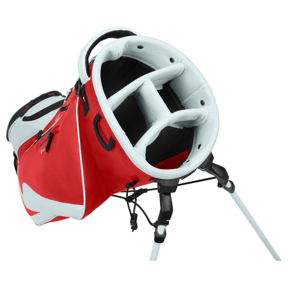 Nike Air Max Lite Golf Stand Bag 2026 - University Red / Pure Platinum