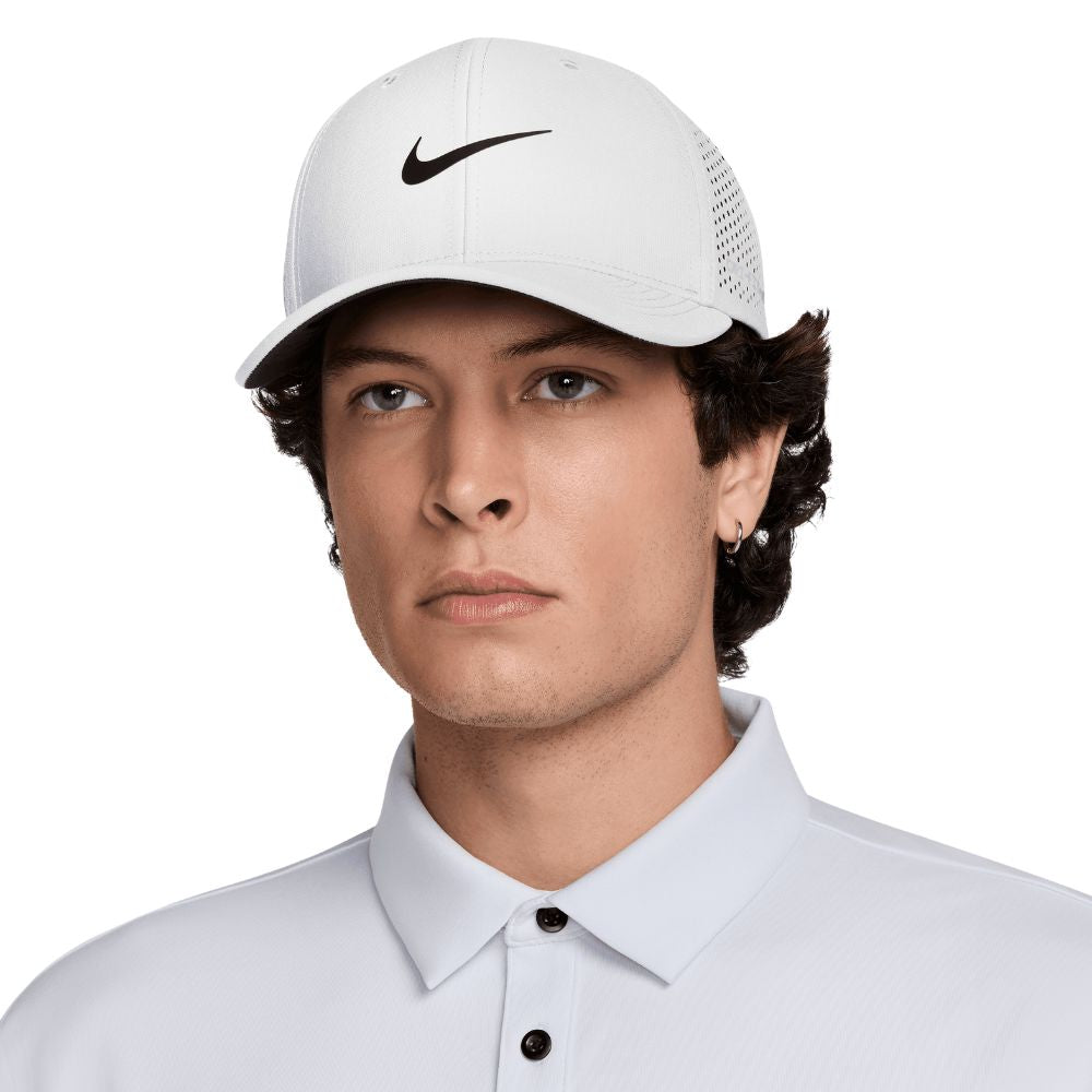 Nike Dri-FIT ADV Rise Golf Cap 2026 - II1736-100 White / Anthracite / Black M/L
