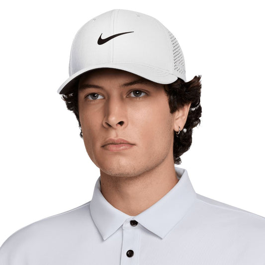 Nike Dri-FIT ADV Rise Golf Cap 2026 - II1736-100 White / Anthracite / Black M/L