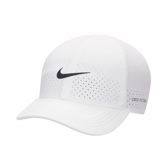 Nike Dri-FIT Advance Club Unstructed Golf Cap 2025 - FB5598-100 White / Black 100 M/L