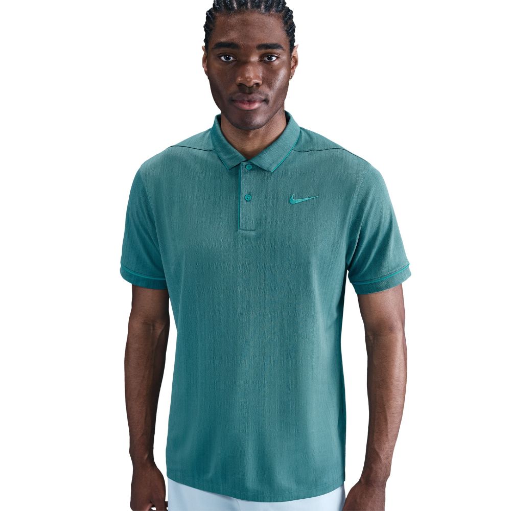 Nike Dri-FIT Victory + Novelty Golf Polo Shirt 2025 - FZ7450-379 Mineral Teal / Dusty Cactus / Dusty Cactus 379 M