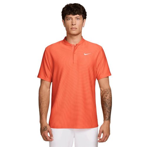 Nike Dri-Fit Velocity Blade Golf Polo 2026 - IB0278-842 Turf Orange / White M