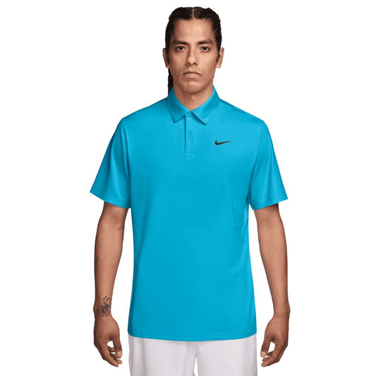 Nike Dri-Fit Velocity Solid Golf Polo 2026 - IB0273-416 Baltic Blue / Black 416 M