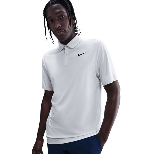 Nike Dri-Fit Velocity Solid Golf Polo 2026 - IB0273-100 White / Black M