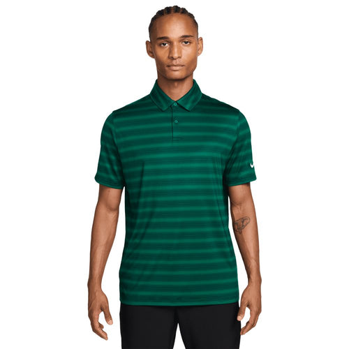Nike Dri-Fit Velocity Stripe Golf Polo 2026 - IB0243-365 Malachite / Malachite / White M