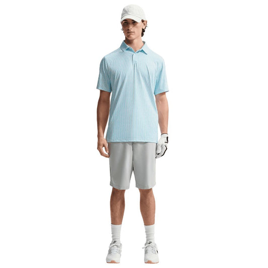Nike Dri-Fit Velocity Vertical Print Golf Polo 2026 - IO0697-100 White / White / Black 100 M
