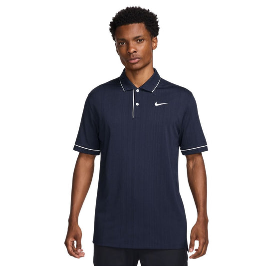 Nike Dri-FIT Victory + Novelty Golf Polo Shirt 2025 - FZ7450-451 Obsidian / White / White 451 M