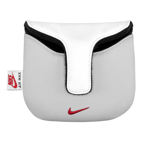 Nike Icon Golf Mallet Putter Headcover 2026 - IQ6087-074 Pure Platinum / White / University Red