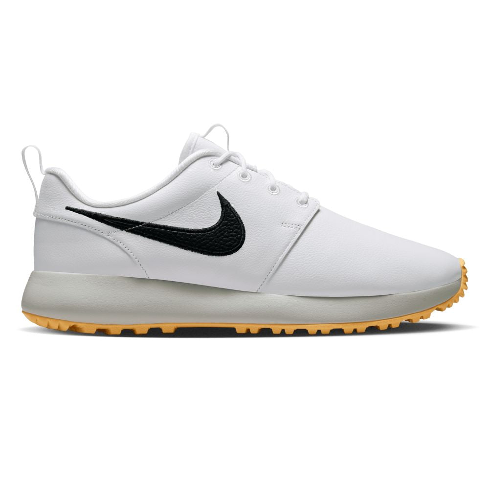 Nike Roshe G Mens Spikeless Golf Shoe 2026 HV4697-101 White / Black / Tangerine 8