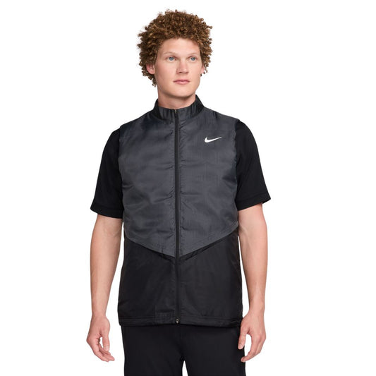 Nike Therma-Fit Advance RPL FZ Golf Vest FQ0447-010 Black / Anthracite / White 010 M