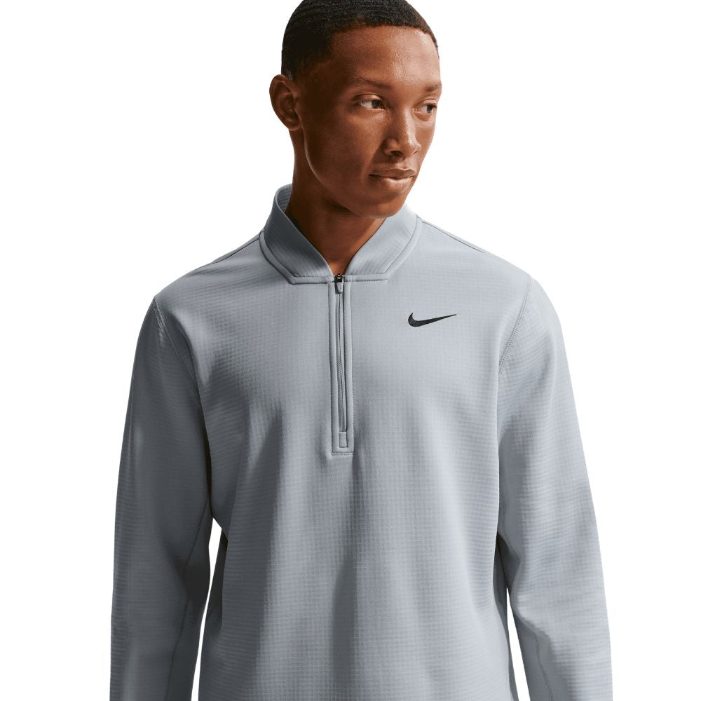 Nike Therma-Fit Velocity 1/2 Zip Golf Top 2026 - IU2629-012 Wolf Grey / Black M