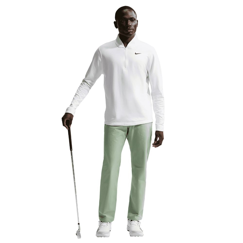 Nike Therma-Fit Velocity 1/2 Zip Golf Top 2026 - IU2629-100 White / Black 100 M
