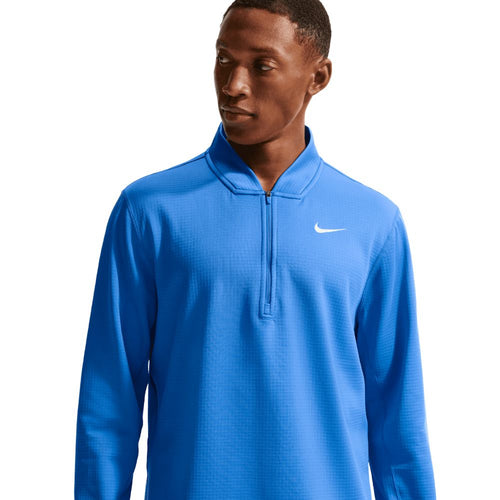 Nike Therma-Fit Velocity 1/2 Zip Golf Top 2026 - IU2629-427 Pacific Blue / White M