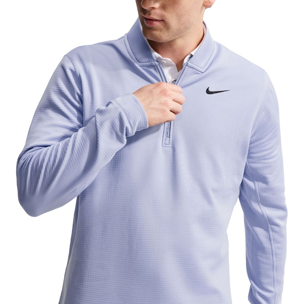 Nike Therma-Fit Velocity 1/2 Zip Golf Top 2026 - IU2629-513 Purple Fade / Black M