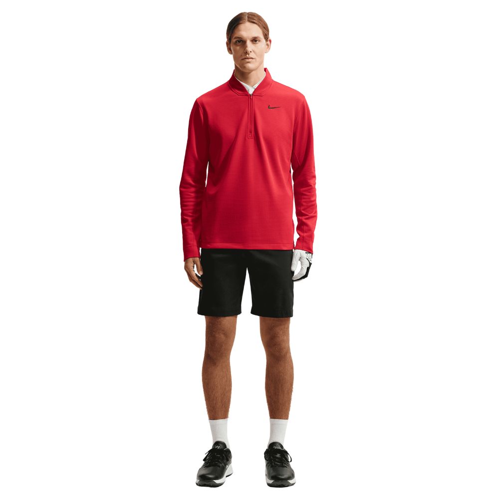 Nike Therma-Fit Velocity 1/2 Zip Golf Top 2026 - IU2629-687 Gym Red / Black 687 M
