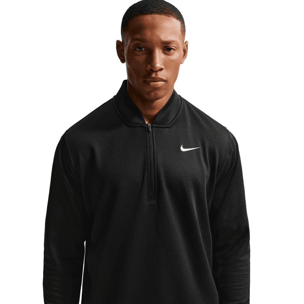 Nike Therma-Fit Velocity 1/2 Zip Golf Top 2026 - IU2629-010 Black / White M