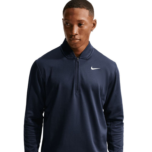 Nike Therma-Fit Velocity 1/2 Zip Golf Top 2026 - IU2629-419 College Navy / White M