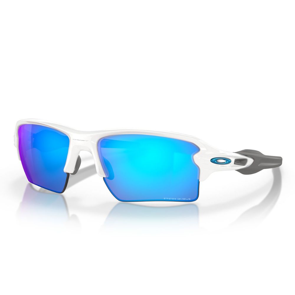 Oakley Flak 2.0 XL Sunglasses - Polished White w/ Prizm Sapphire Polished White w/ Prizm Sapphire