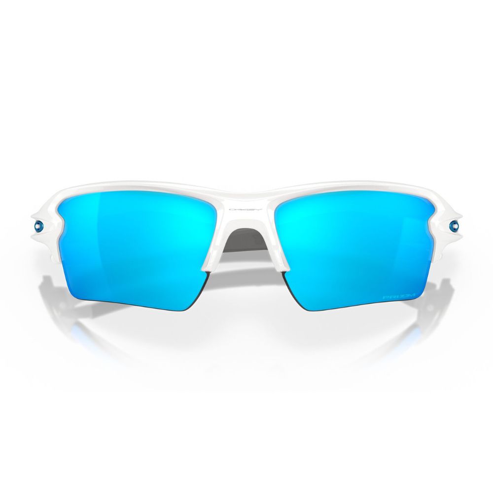 Oakley Flak 2.0 XL Sunglasses - Polished White w/ Prizm Sapphire