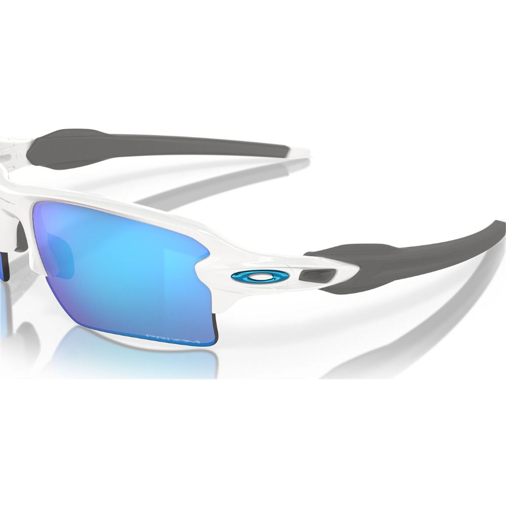 Oakley Flak 2.0 XL Sunglasses - Polished White w/ Prizm Sapphire