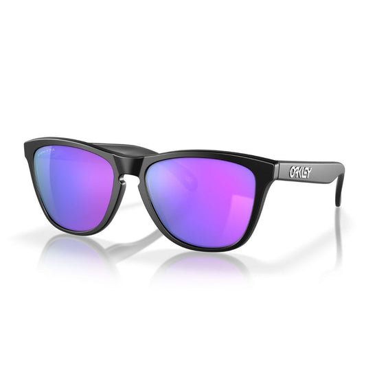 Oakley Frogskins Sunglasses - Matte Black w/ Prizm Violet Matte Black w/ Prizm Violet