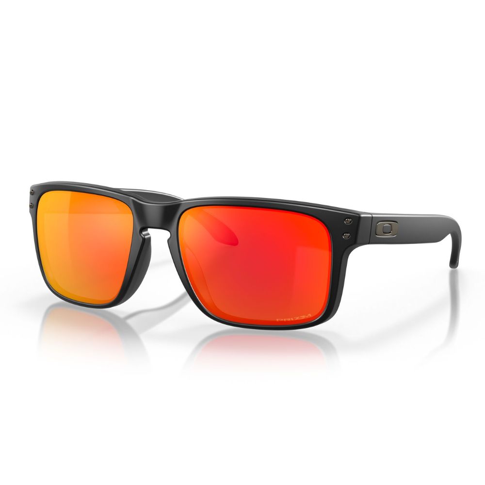 Oakley Holbrook Sunglasses - Matt Black w/ Prizm Ruby Matte Black w/ Prizm Ruby