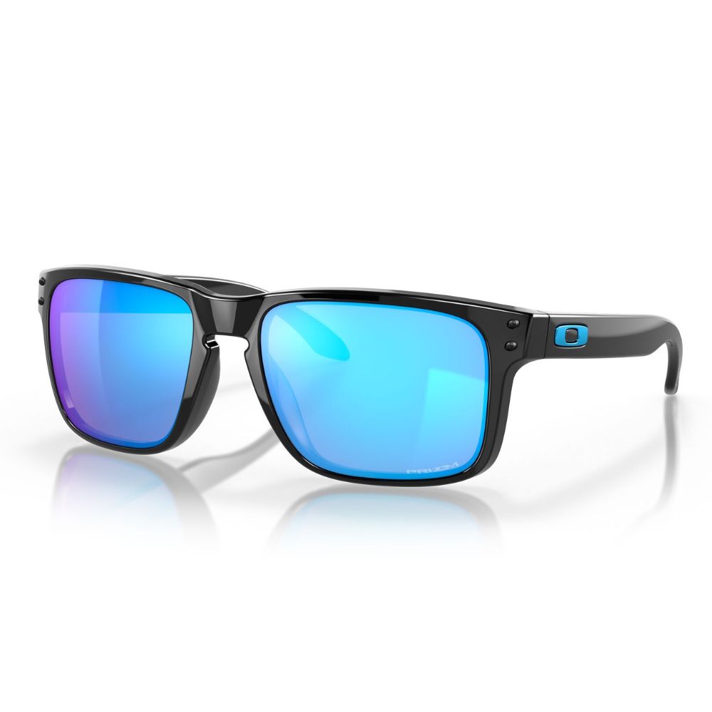 Oakley Holbrook Sunglasses - Polished Black w/ Prizm Sapphire Polished Black w/ Prizm Sapphire