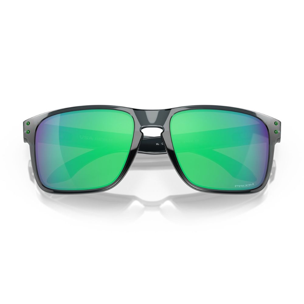 Oakley Holbrook XL Sunglasses - Crystal Black w/ Prizm Jade