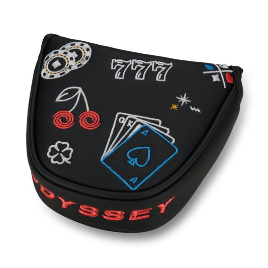 Odyssey Golf Luck Mallet Putter Headcover 2025 - Black Black