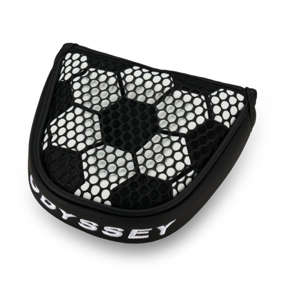 Odyssey Golf Soccer Mallet Putter Headcover 2025 - White / Black White / Black