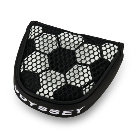 Odyssey Golf Soccer Mallet Putter Headcover 2025 - White / Black White / Black