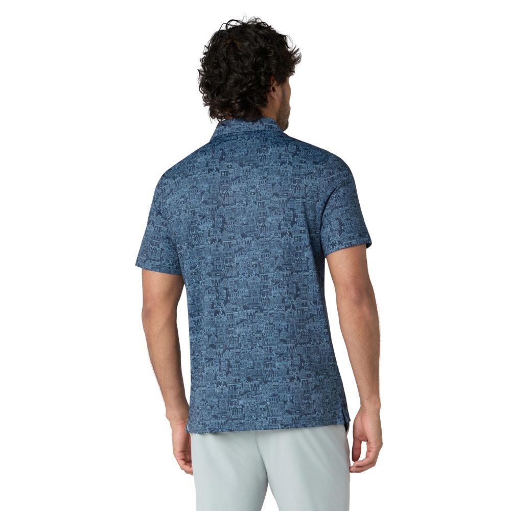 Original Penguin About Town Printed Men's Golf Polo 2026 - OGKFG028-417