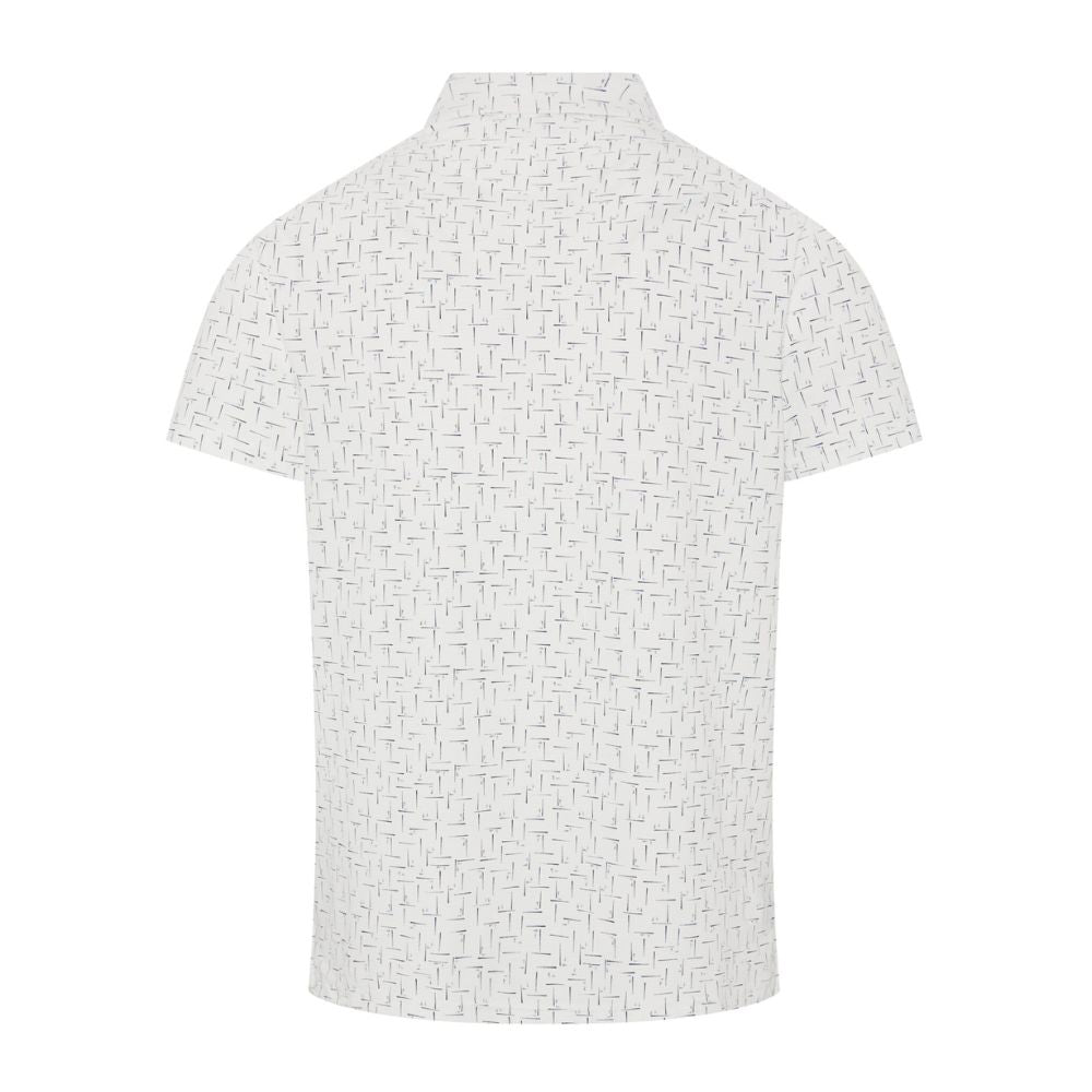 Original Penguin Archive Golf Flag Printed Men's Golf Polo 2026 - OGKFG031-118